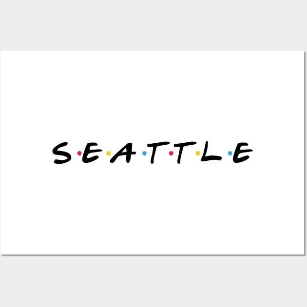 Seattle Wall Art by TrendsToTees